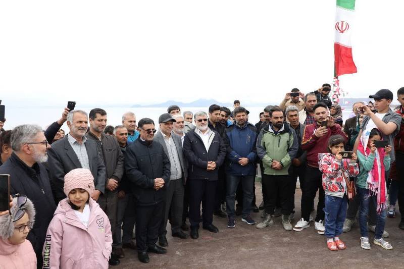 عملیات ساحل سازی دریاچه ارومیه